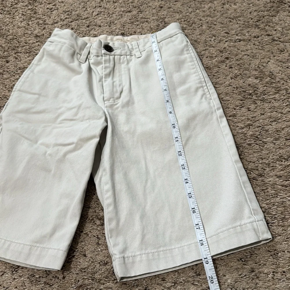 Gap Boys White 100% Cotton Dress Shorts Size 12 Slim